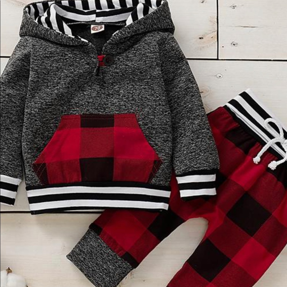 Matching sweat suit